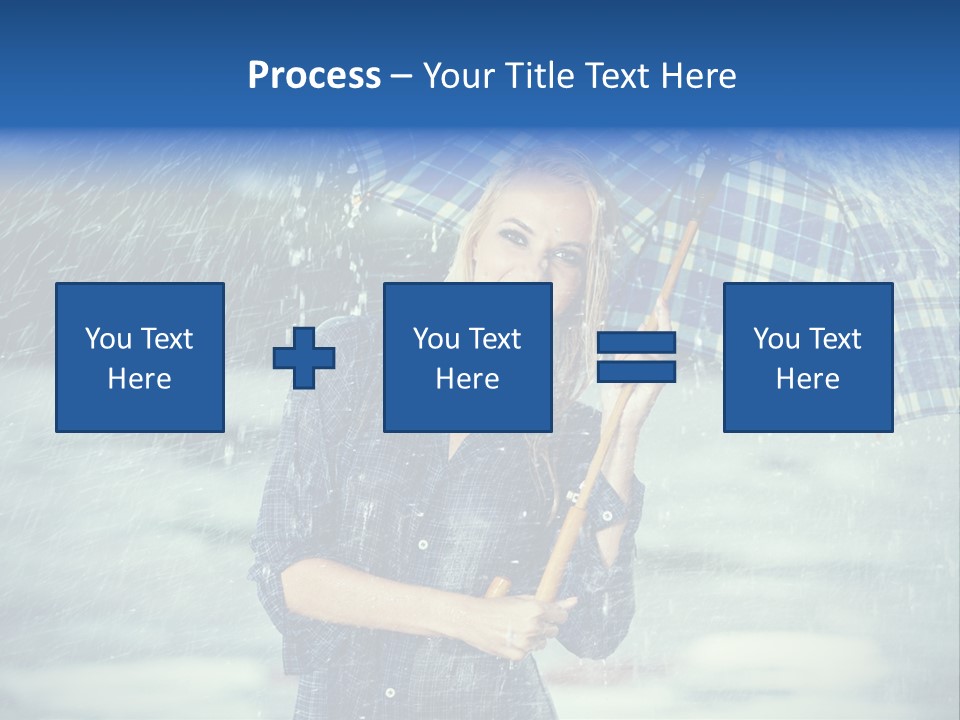 Joyful  Rain PowerPoint Template