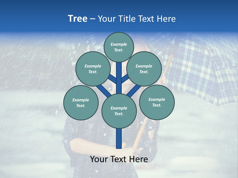 Joyful  Rain PowerPoint Template