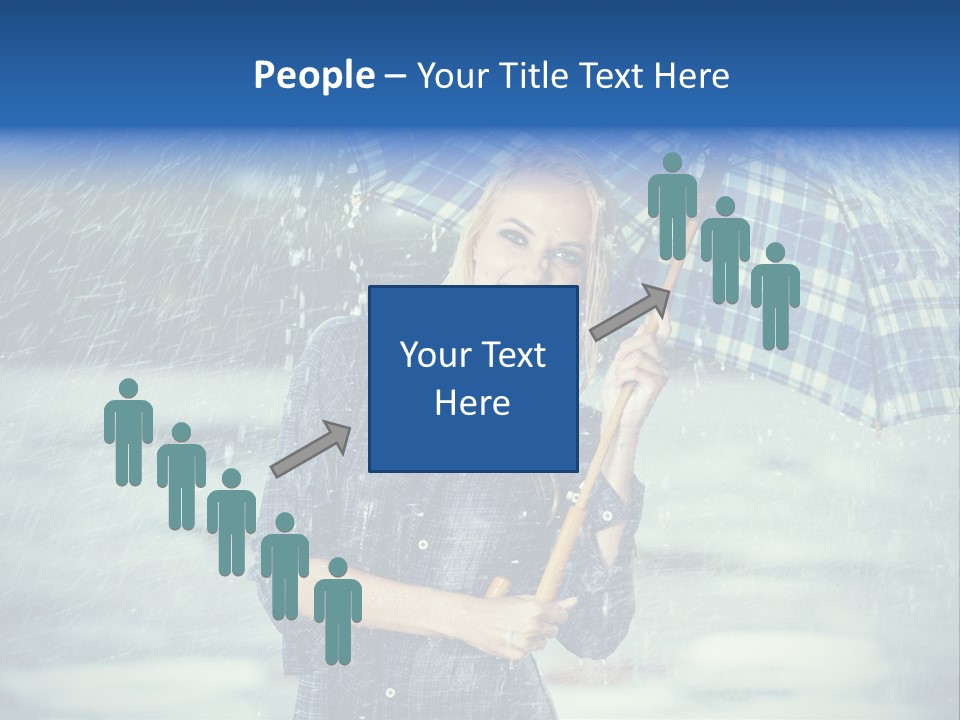 Joyful  Rain PowerPoint Template