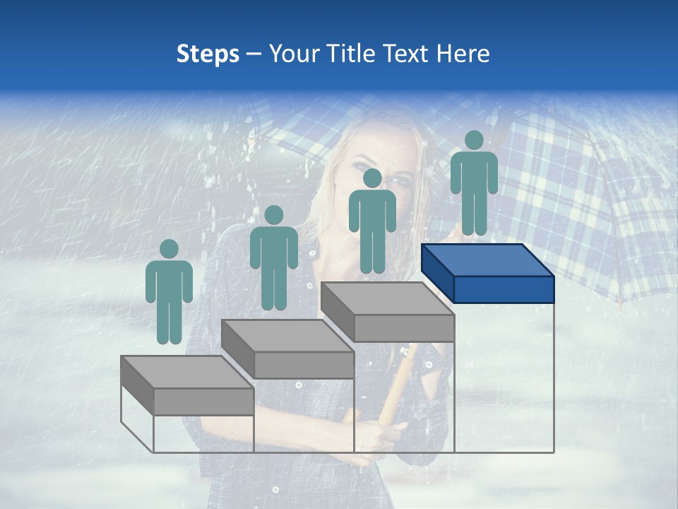 Joyful  Rain PowerPoint Template