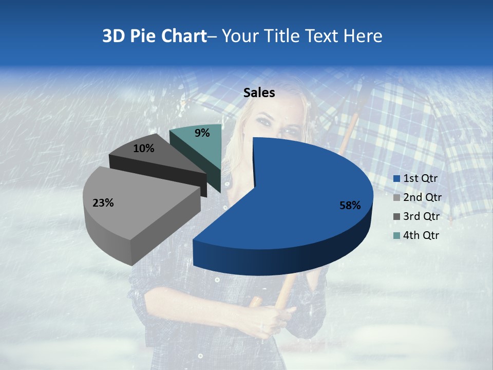 Joyful  Rain PowerPoint Template