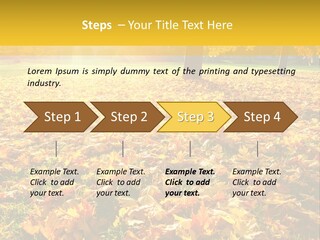 Light Plant Color PowerPoint Template