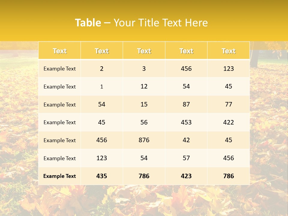 Light Plant Color PowerPoint Template