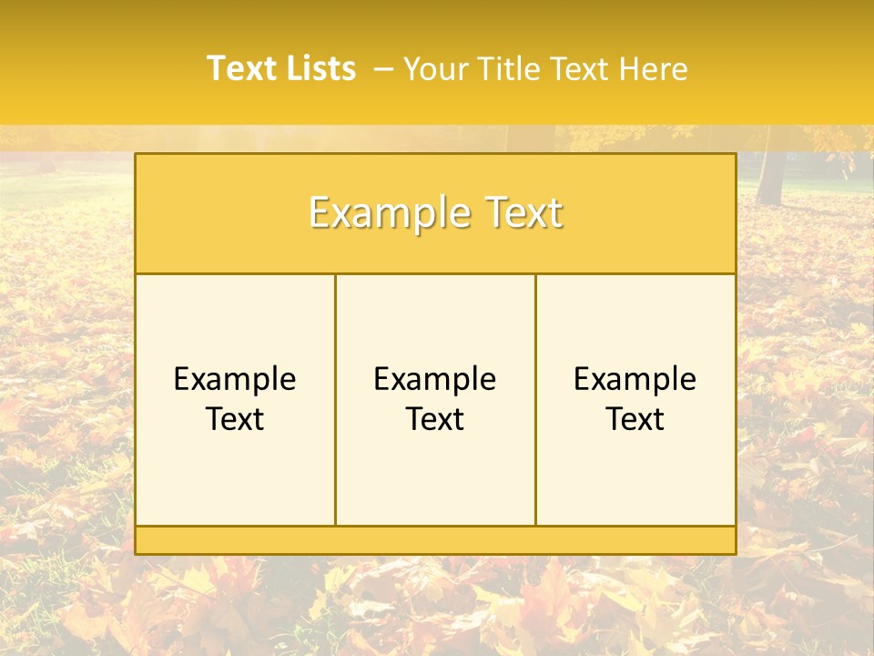 Light Plant Color PowerPoint Template