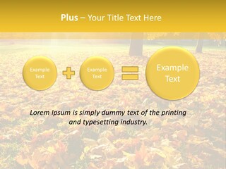 Light Plant Color PowerPoint Template