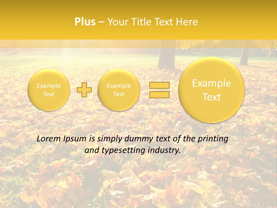 Light Plant Color PowerPoint Template