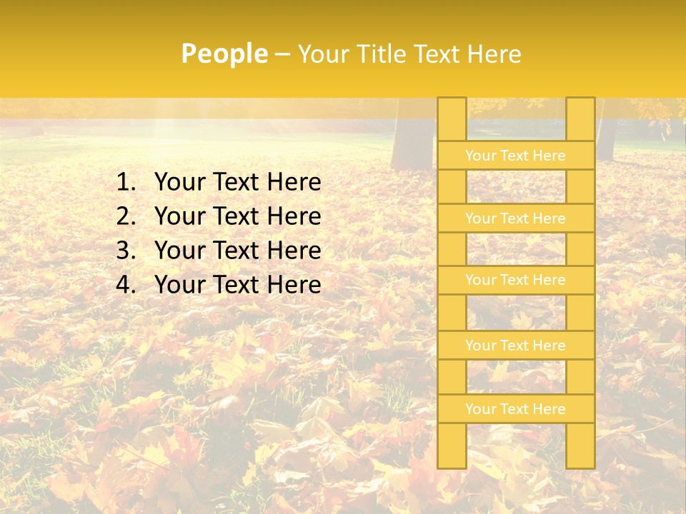 Light Plant Color PowerPoint Template