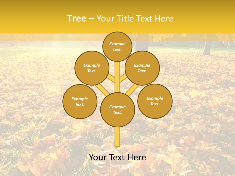 Light Plant Color PowerPoint Template