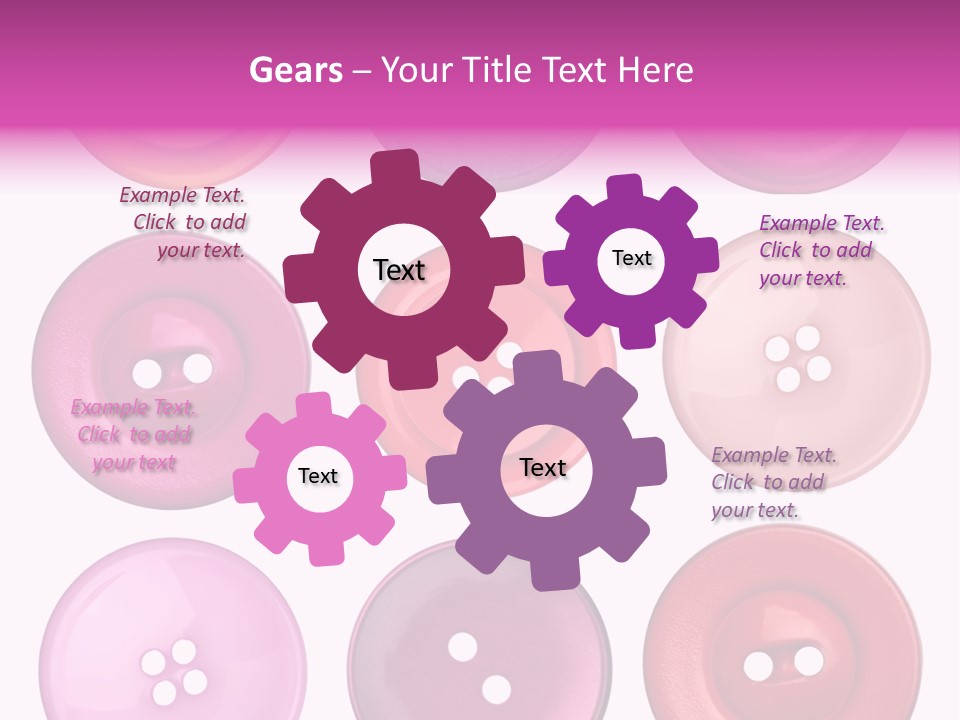 Plastic Dress Making Select PowerPoint Template