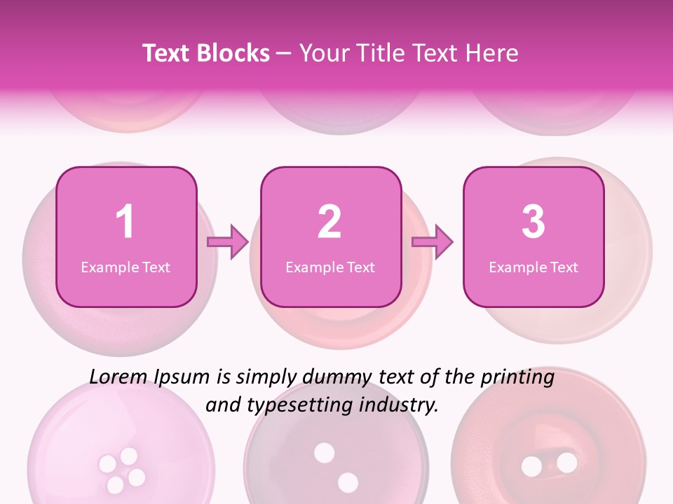 Plastic Dress Making Select PowerPoint Template