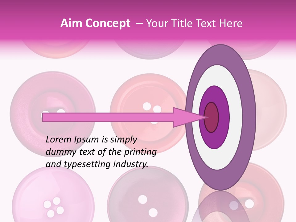 Plastic Dress Making Select PowerPoint Template