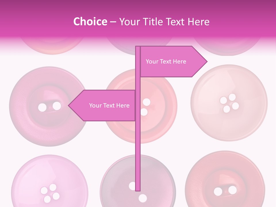 Plastic Dress Making Select PowerPoint Template