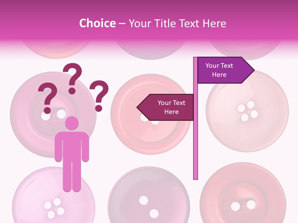 Plastic Dress Making Select PowerPoint Template