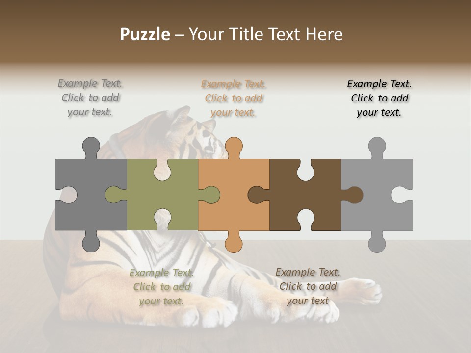 Cat Panther Beautiful PowerPoint Template