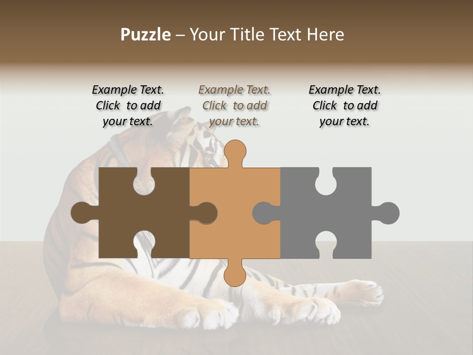 Cat Panther Beautiful PowerPoint Template