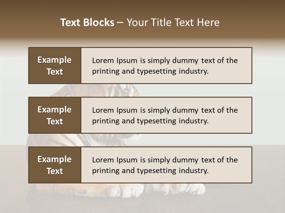 Cat Panther Beautiful PowerPoint Template