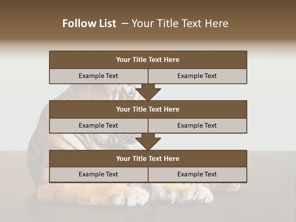 Cat Panther Beautiful PowerPoint Template