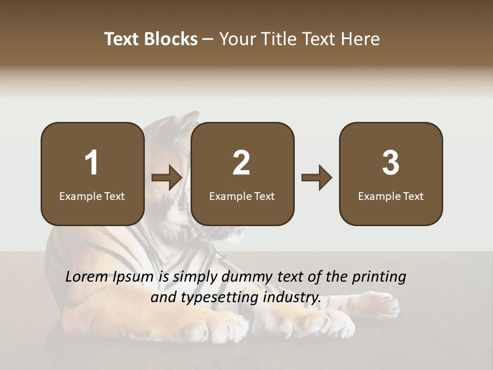 Cat Panther Beautiful PowerPoint Template