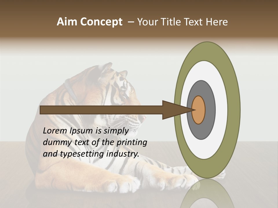 Cat Panther Beautiful PowerPoint Template