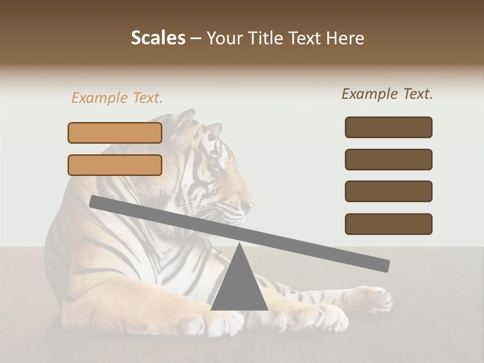 Cat Panther Beautiful PowerPoint Template