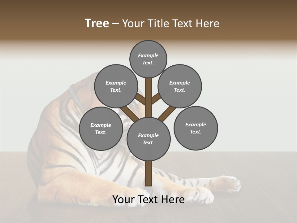 Cat Panther Beautiful PowerPoint Template