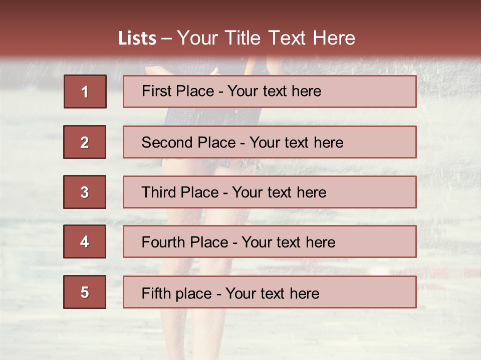 People Vintage Carefree PowerPoint Template