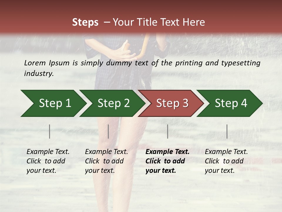 People Vintage Carefree PowerPoint Template