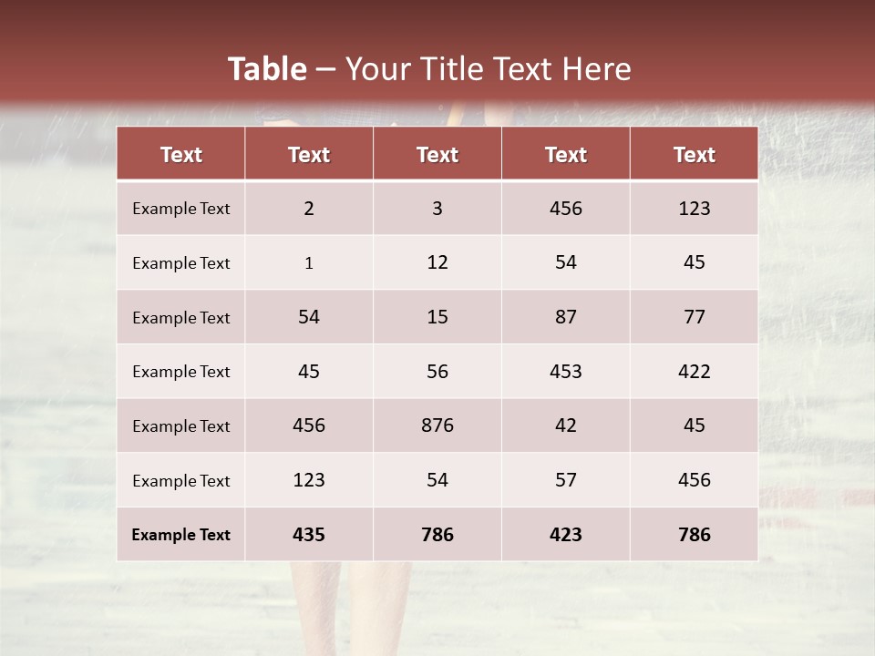 People Vintage Carefree PowerPoint Template