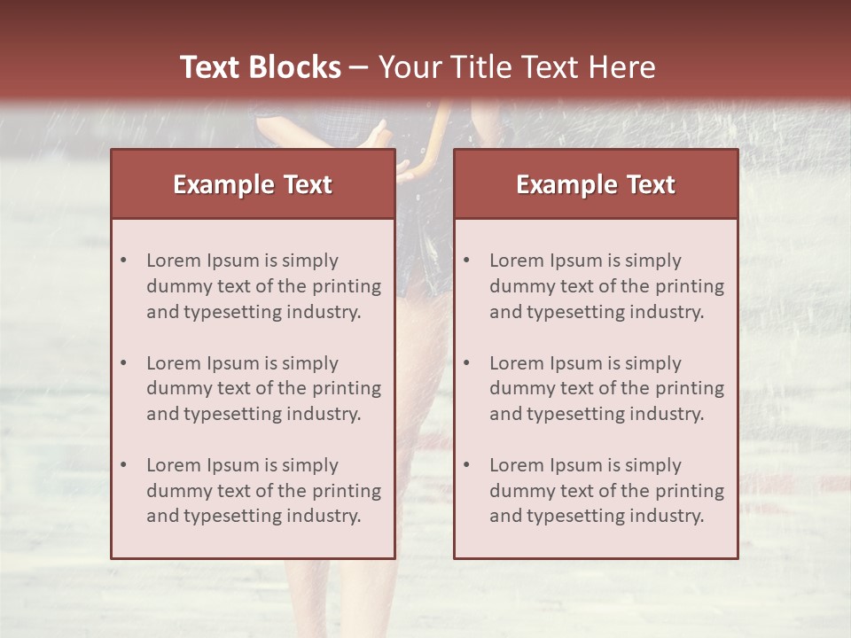 People Vintage Carefree PowerPoint Template