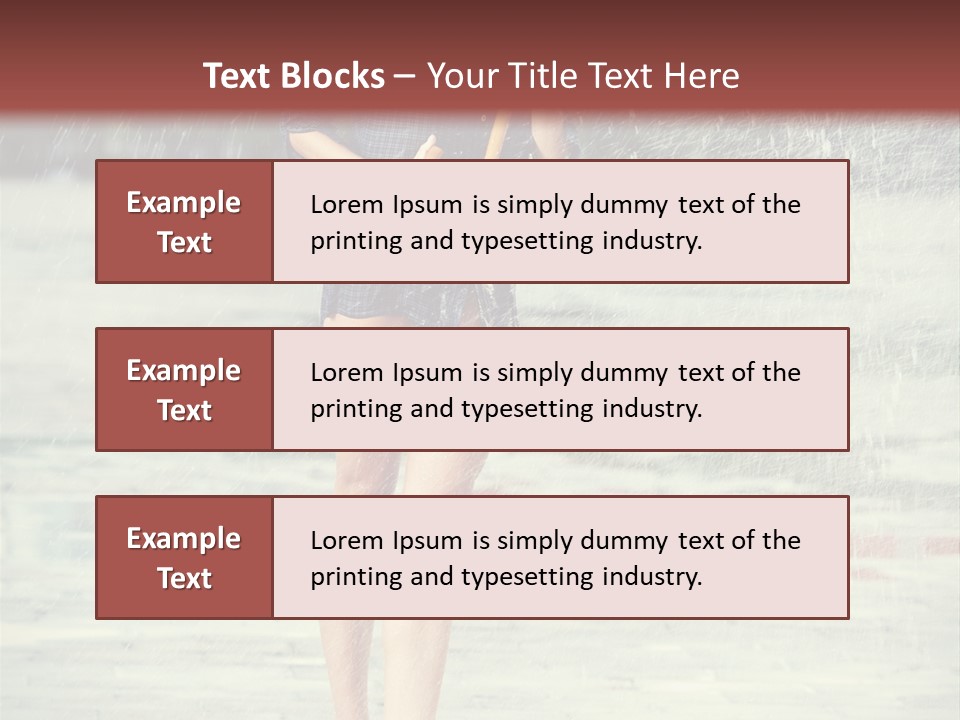 People Vintage Carefree PowerPoint Template