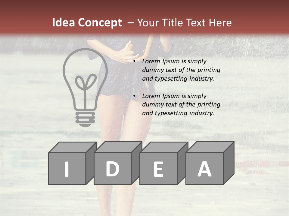 People Vintage Carefree PowerPoint Template