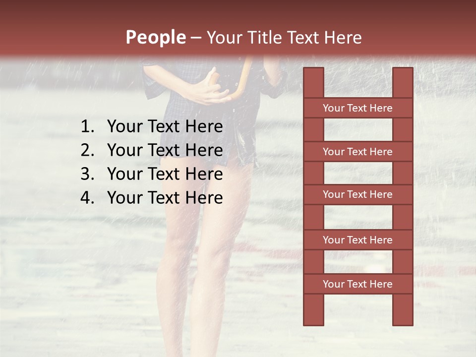 People Vintage Carefree PowerPoint Template