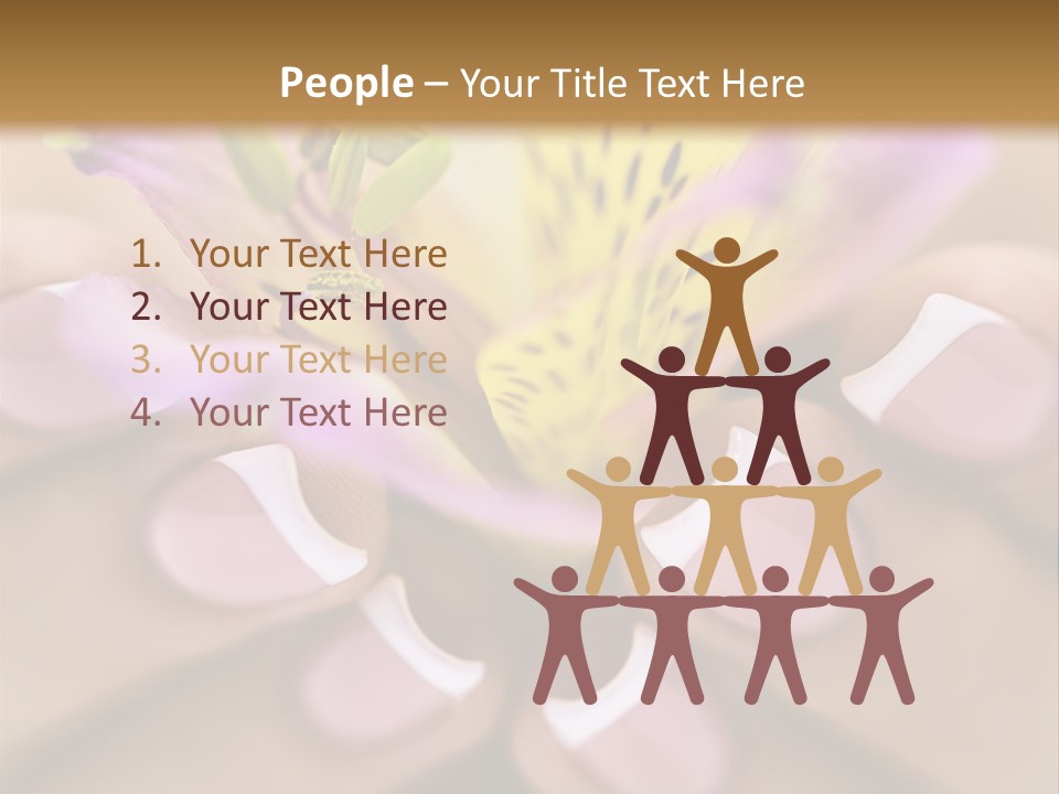 Elegance Macro Color PowerPoint Template