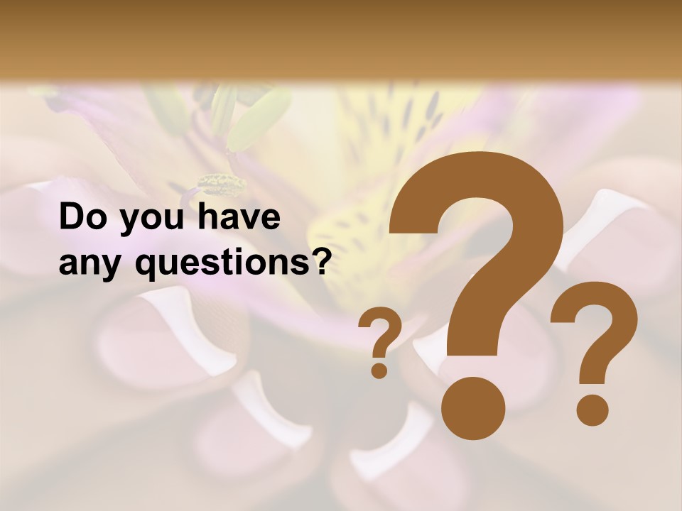 Elegance Macro Color PowerPoint Template