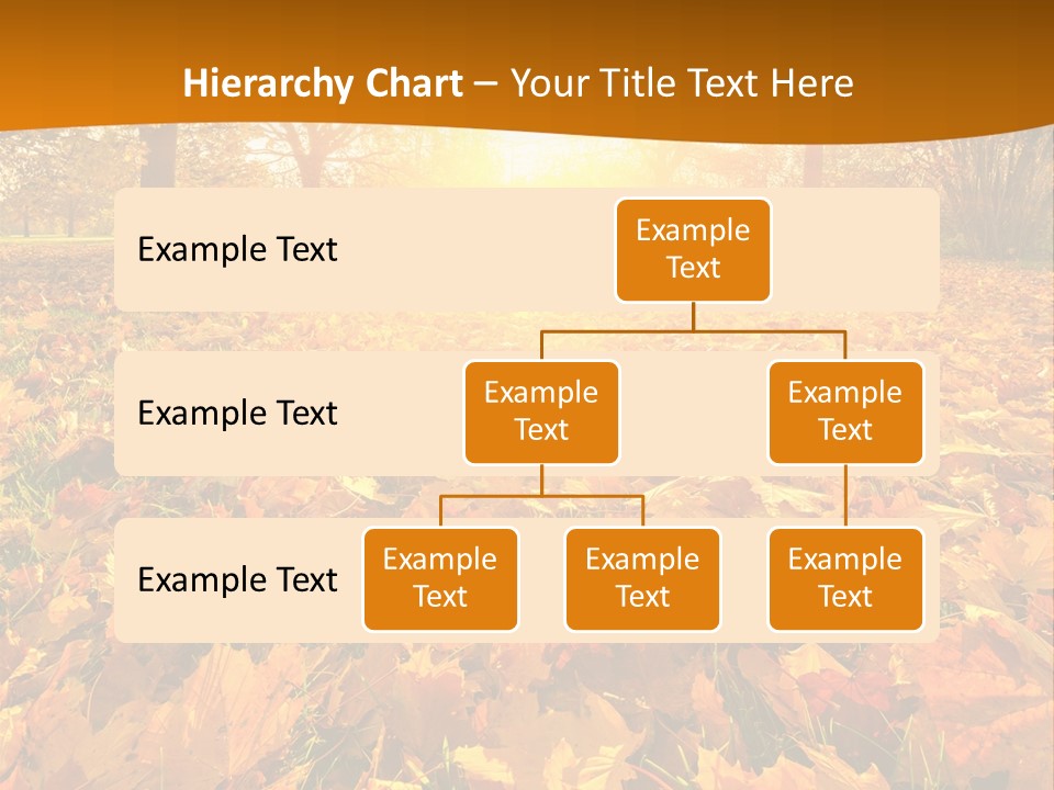 Landscape Autumn Yellow PowerPoint Template