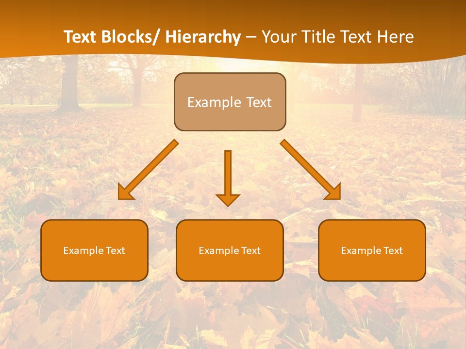 Landscape Autumn Yellow PowerPoint Template