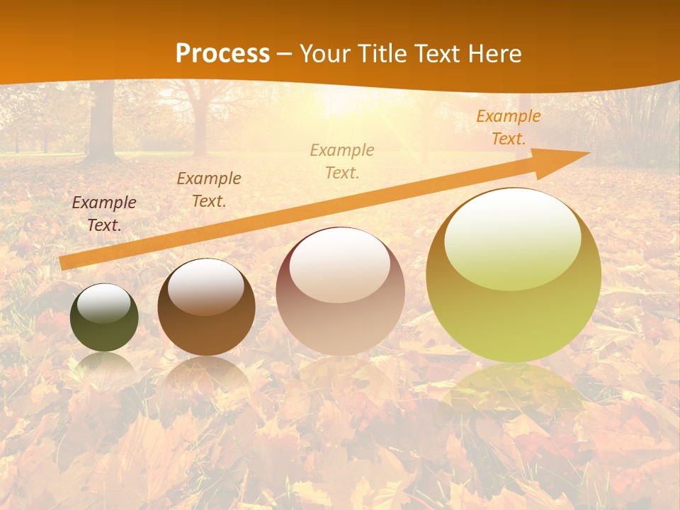 Landscape Autumn Yellow PowerPoint Template