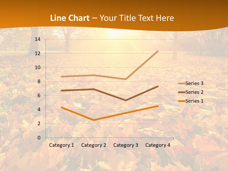 Landscape Autumn Yellow PowerPoint Template