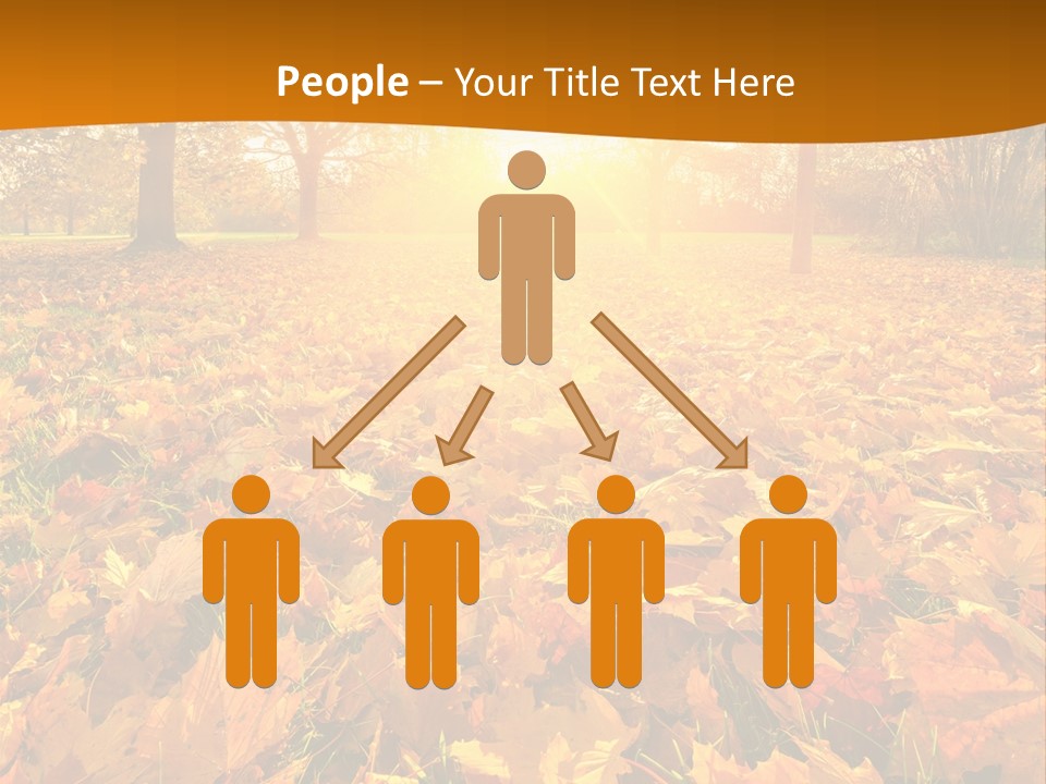 Landscape Autumn Yellow PowerPoint Template