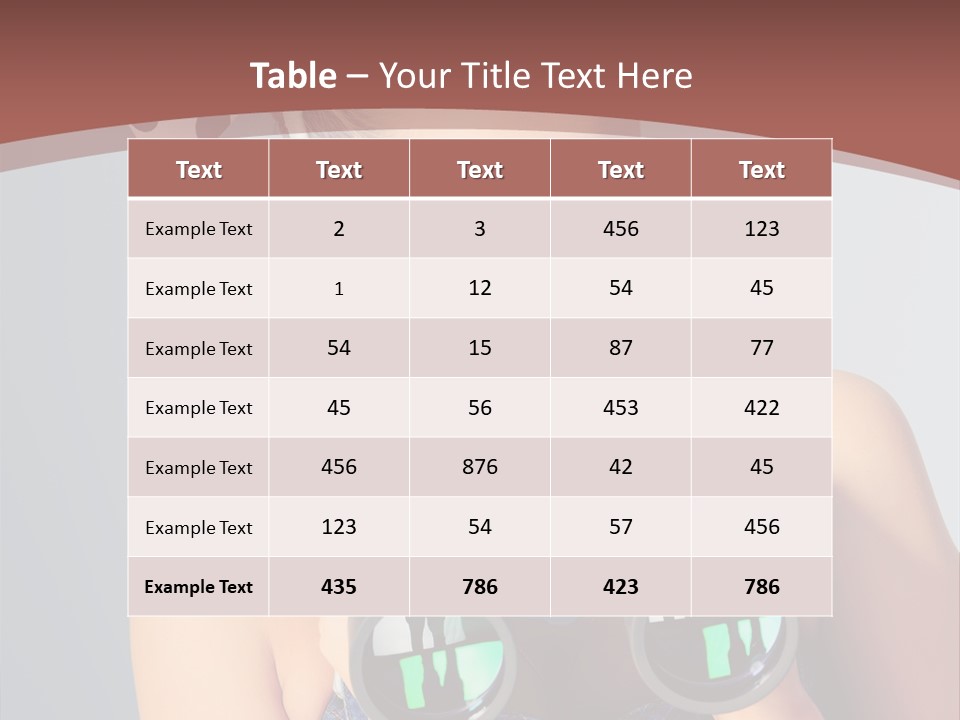 Sexy Makeup  PowerPoint Template