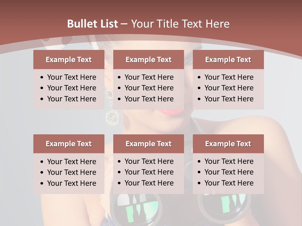 Sexy Makeup  PowerPoint Template