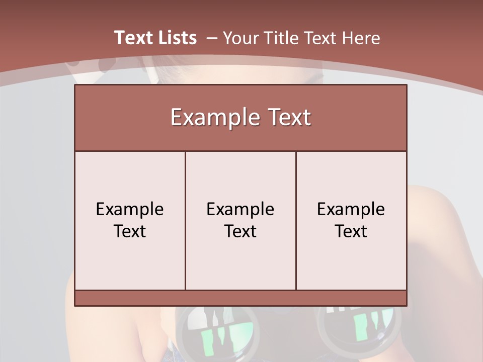 Sexy Makeup  PowerPoint Template