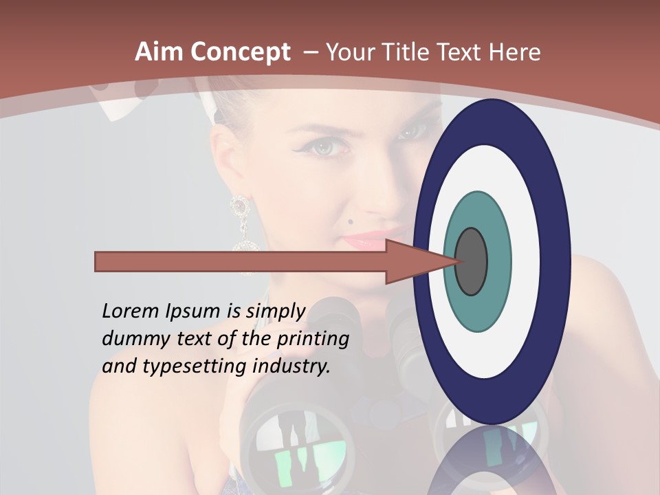 Sexy Makeup  PowerPoint Template