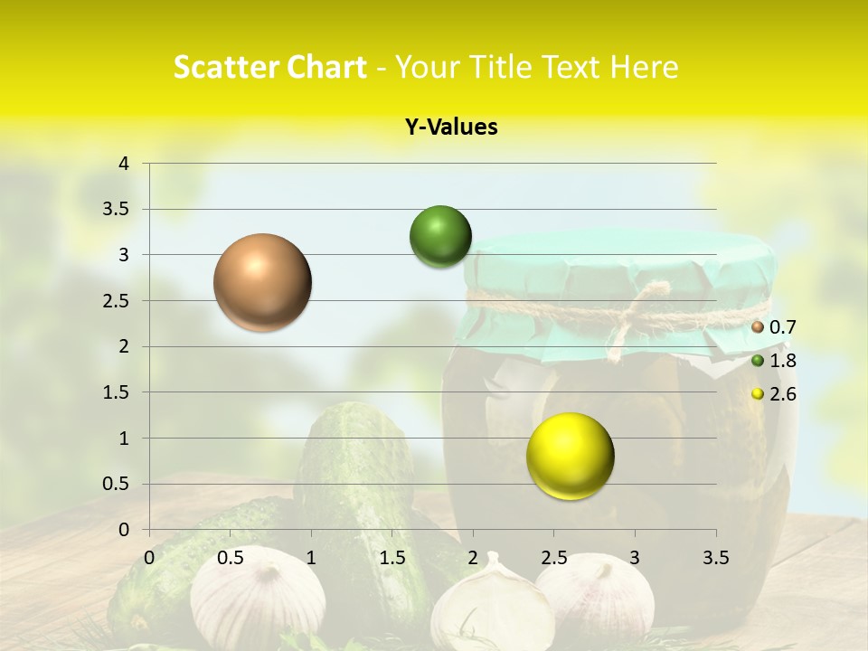 Macro Condiment Kitchen PowerPoint Template