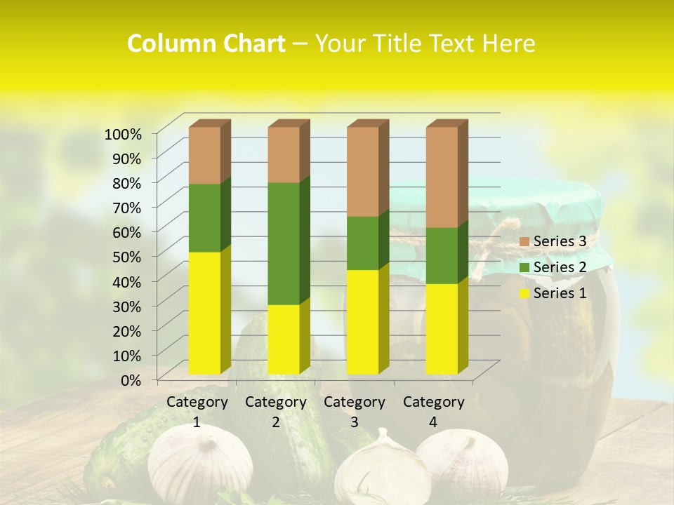 Macro Condiment Kitchen PowerPoint Template
