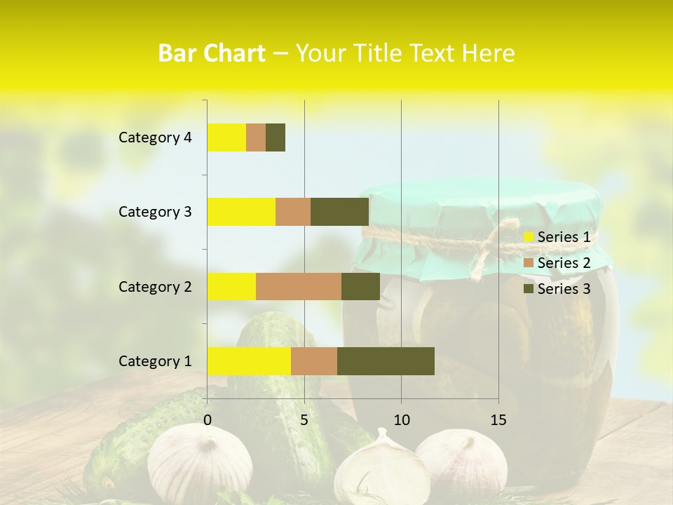Macro Condiment Kitchen PowerPoint Template