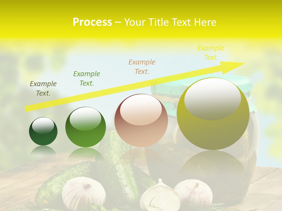 Macro Condiment Kitchen PowerPoint Template