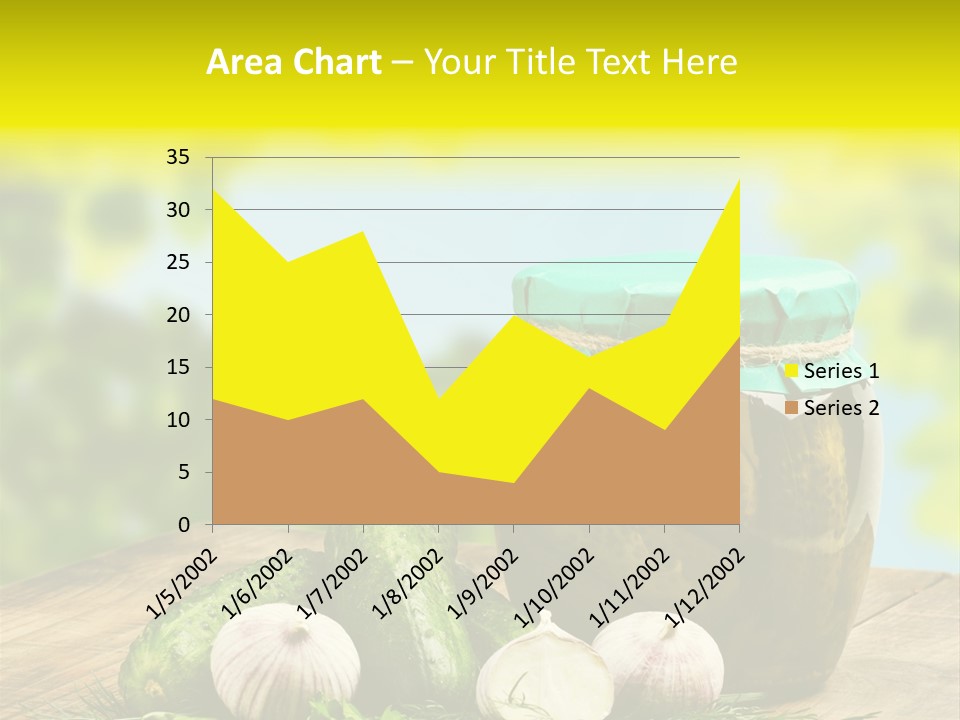 Macro Condiment Kitchen PowerPoint Template