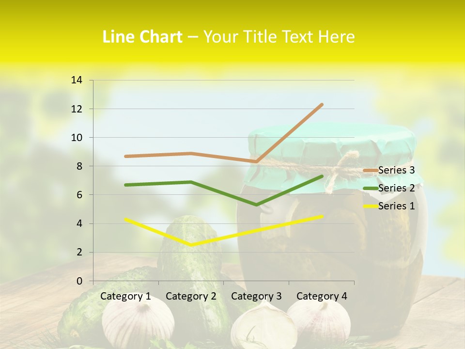 Macro Condiment Kitchen PowerPoint Template