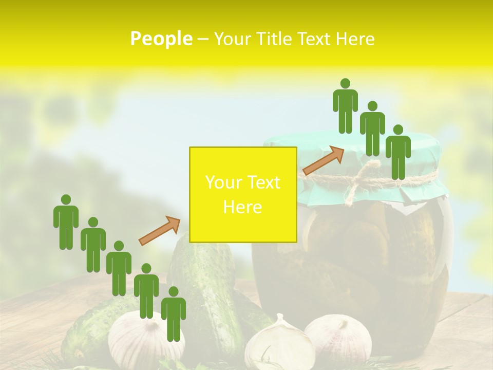 Macro Condiment Kitchen PowerPoint Template